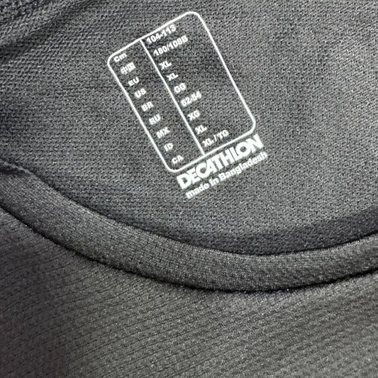 Decathlon Kalenji Black Running T-Shirt