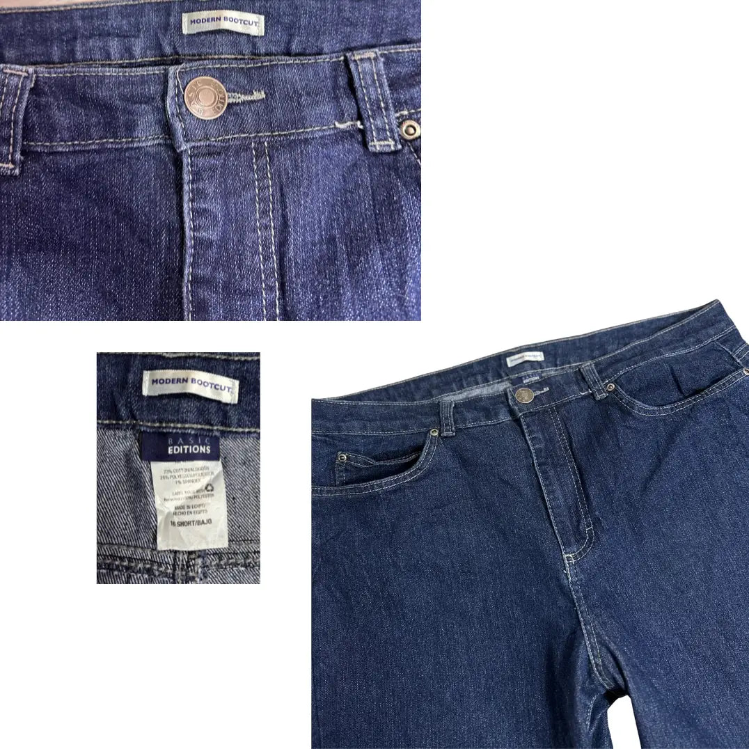 Basic Editions Modern Bootcut Women Denim Jeans