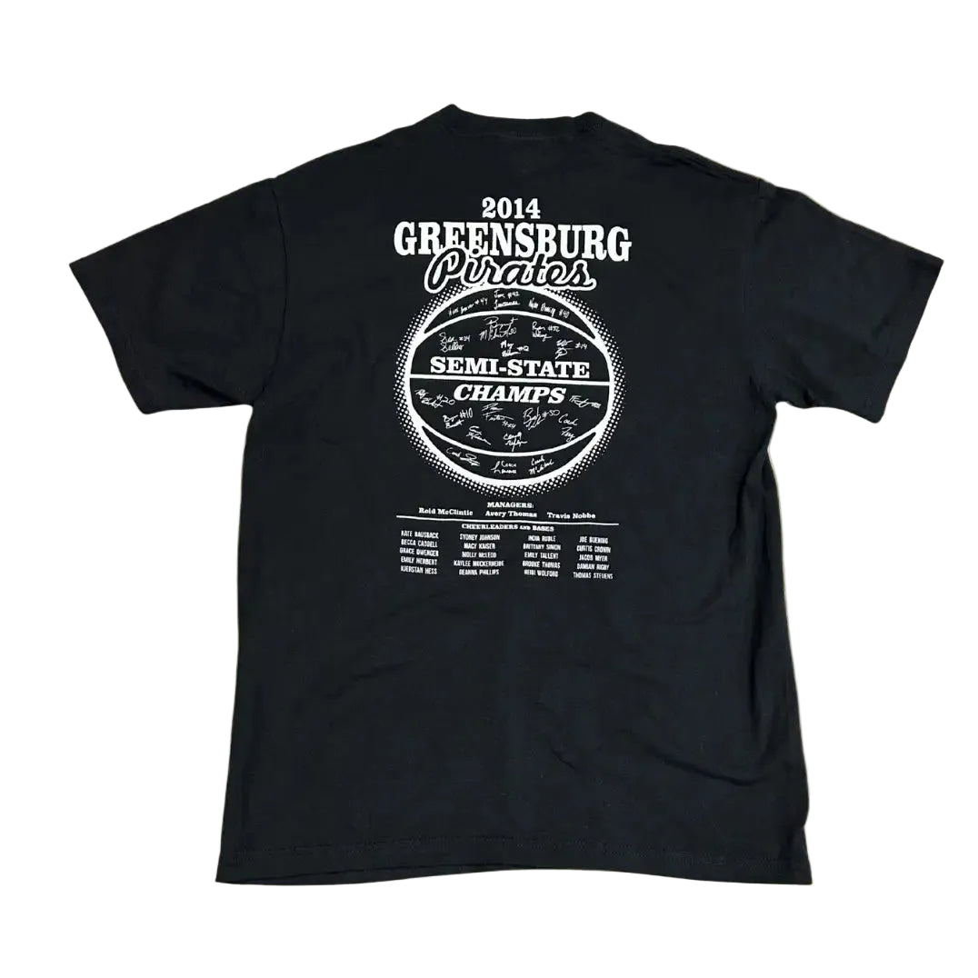 🏆 Greensburg Pirates 2014 Semi-State Champions Tee