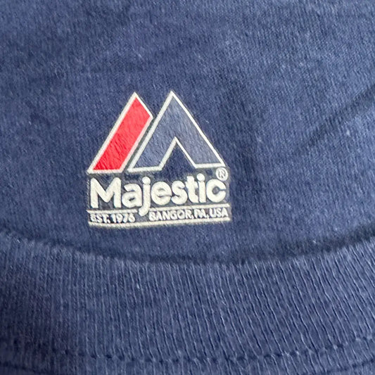 🧡 Majestic Houston Astros #27 Baseball Tee – Navy Blue