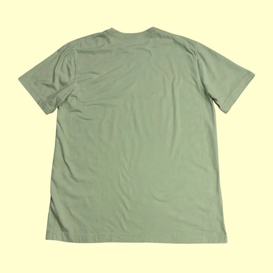 ๐ฟ George Classic Cotton Tee โ Light Olive Green