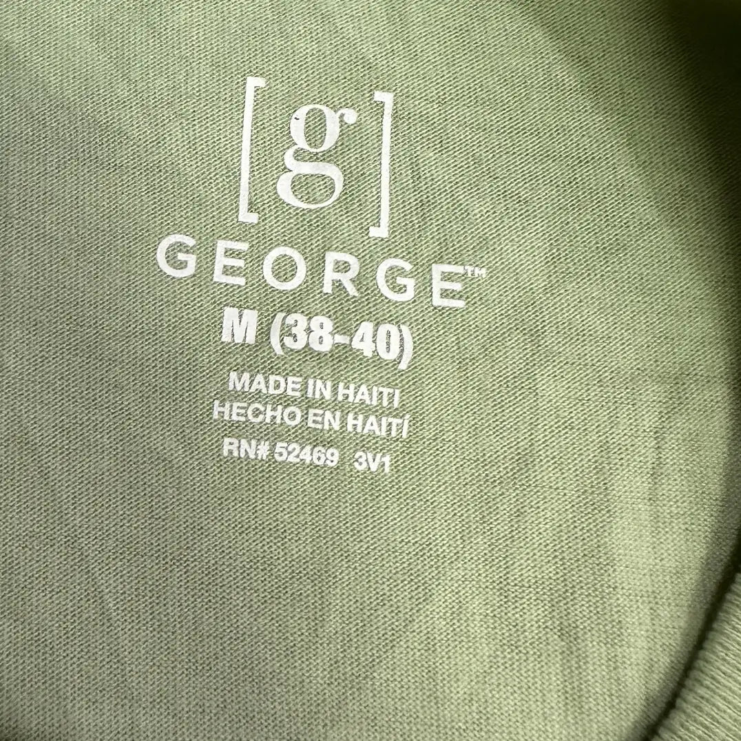 πΏ George Classic Cotton Tee β Light Olive Green