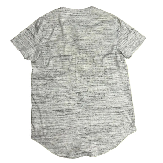 HOLLISTER Must-Have Collection Henley Tee – Light Grey (M)