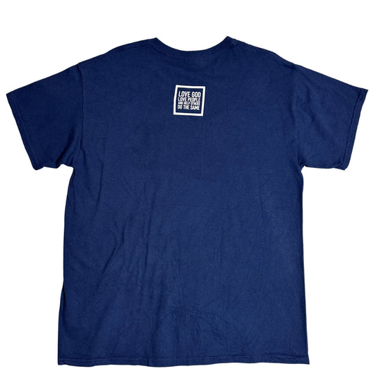 FBG Graphic Print Gildan Ultra Cotton Navy Blue T-Shirt