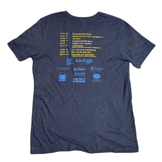 Franklin Concert Series 2022 Graphic Tee by Bella Canvas