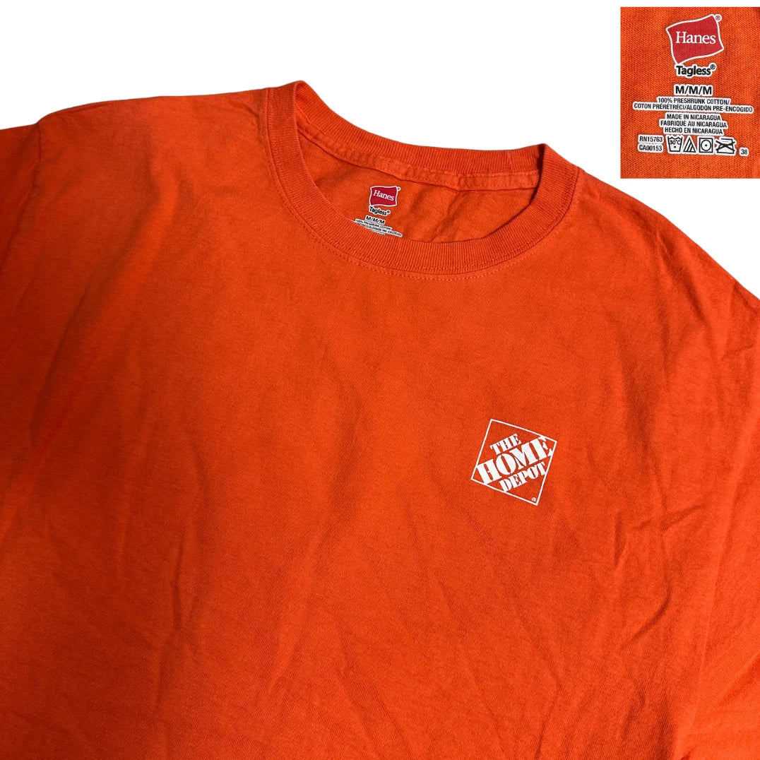 🧡 Workwear Logo Tee by The Home Depot with Hanes Base(M)
