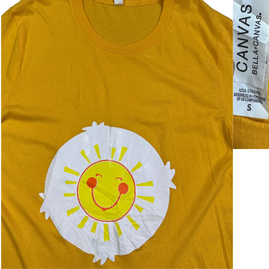 Bella + Canvas® Mustard Yellow Graphic T-Shirt