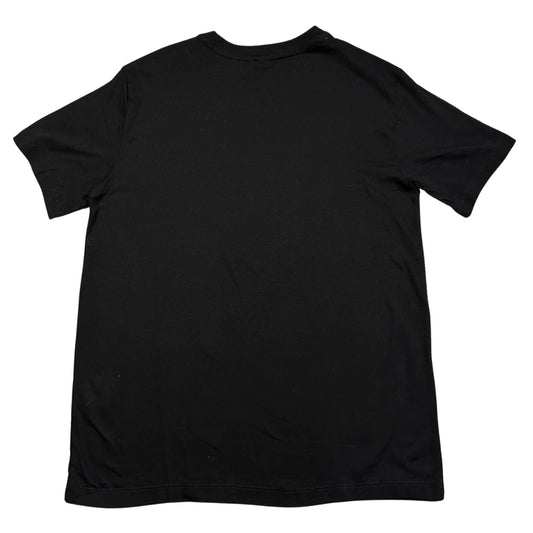 H&M black Plain Crew Neck T-Shirt
