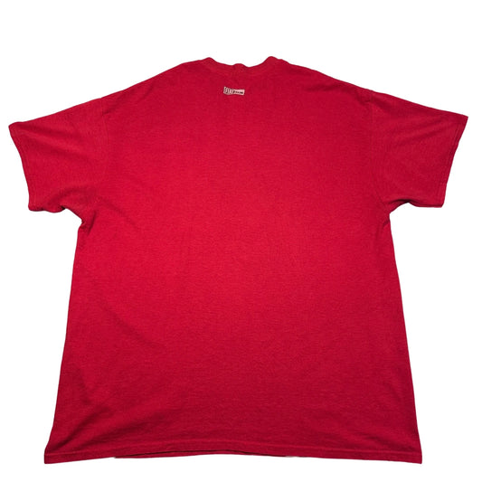 Gildan DryBlend® Red Graphic T Shirt-XL