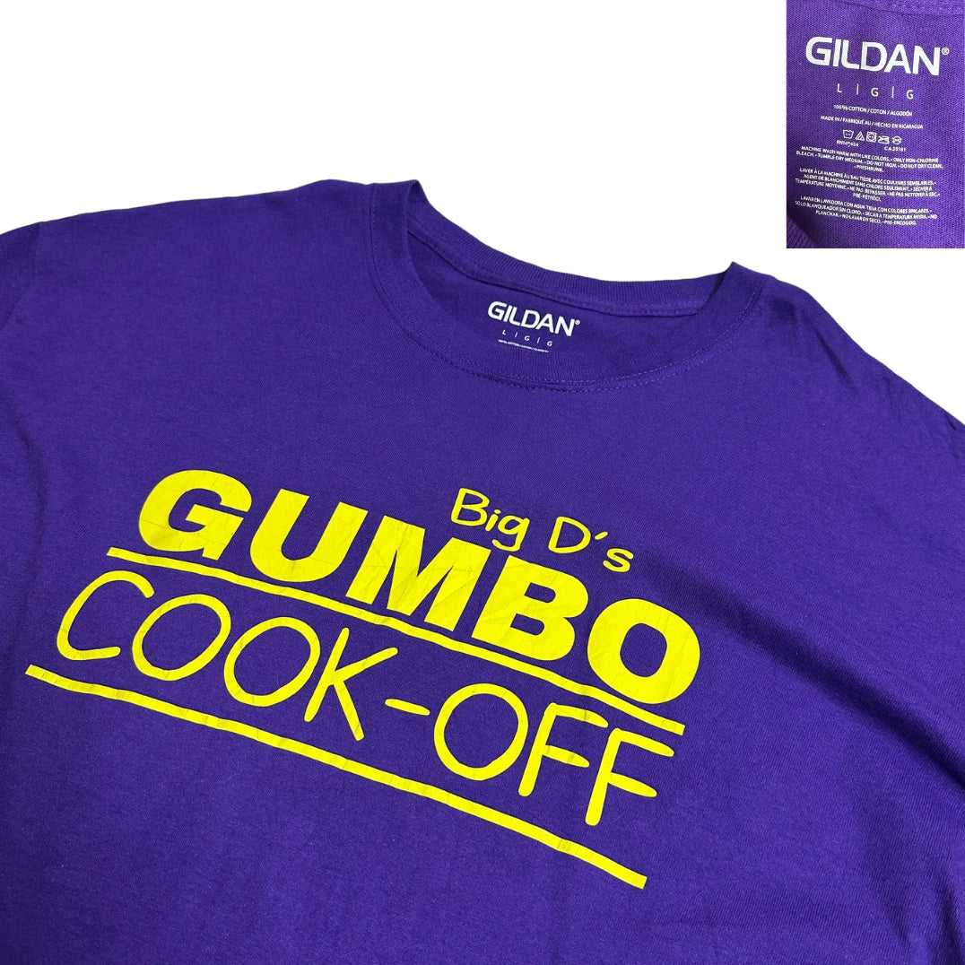 Gildan ®Big D’s Gumbo Cook-Off Event Graphic T-Shirt – Festival Edition 🍲👕
