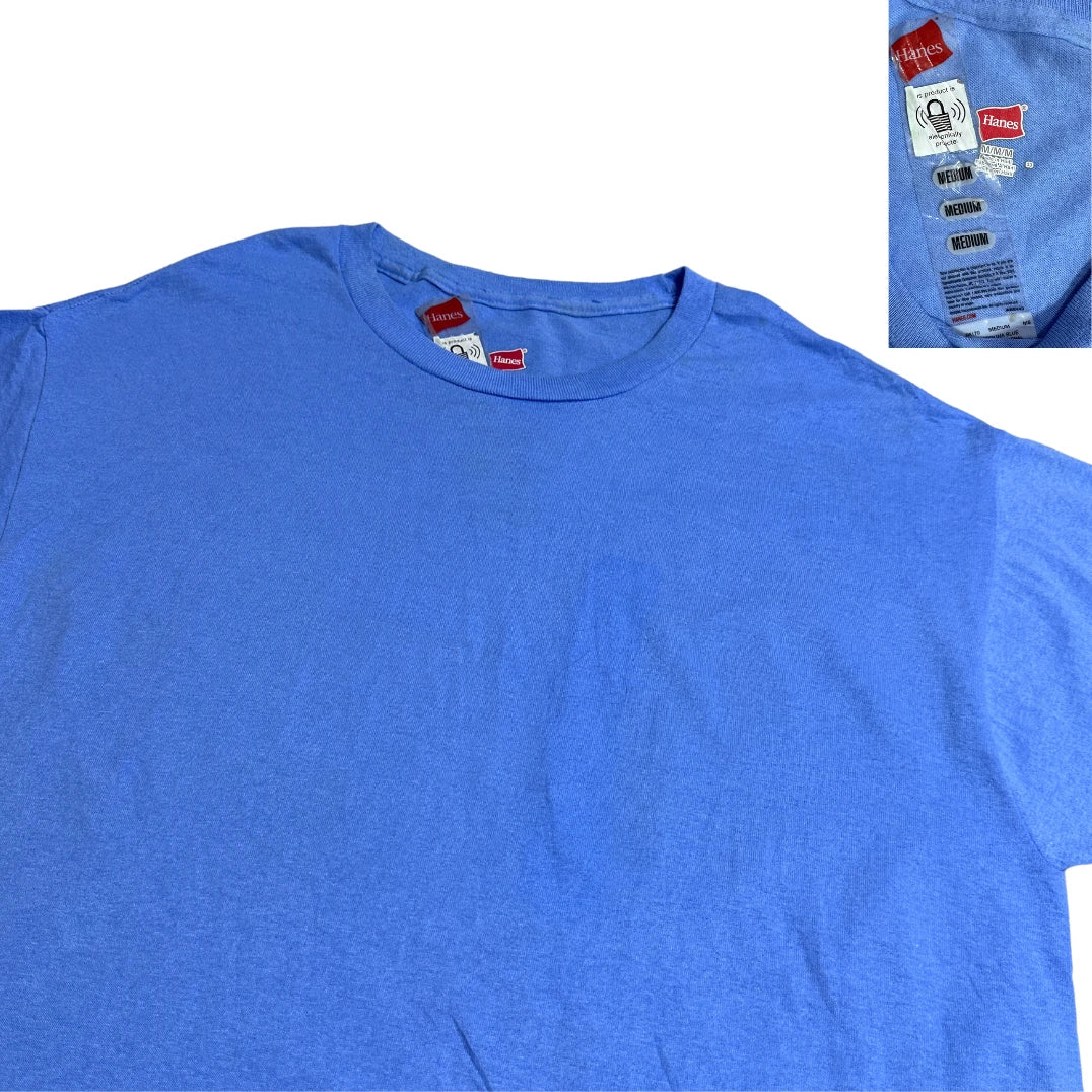 Classic Hanes ComfortSoft Plain Blue T-Shirt 👕💙