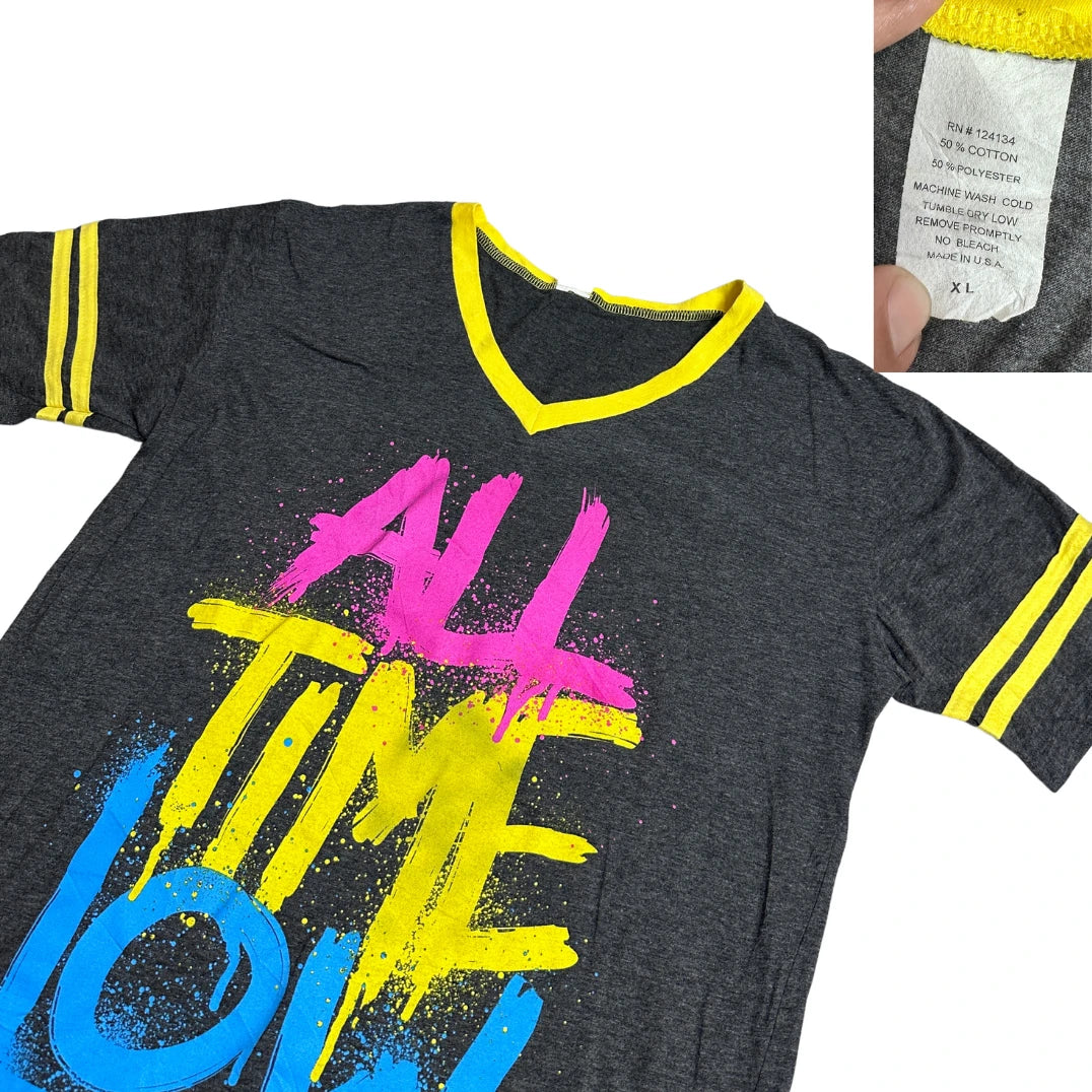 All Time Low Graphic V-Neck T-Shirt