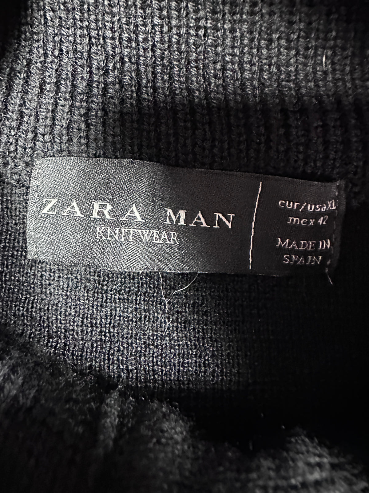 Zara® Black Cardigan Button Front-L