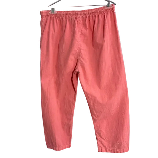 Coral Capri Pants