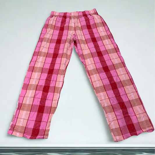 F&F® Pink Plaid Pajama Pants