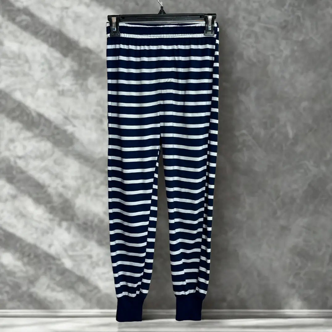 GAP® Navy and White Striped Pajama Pants