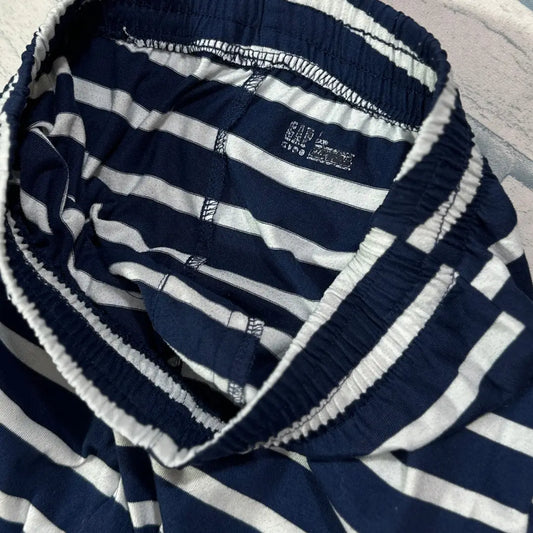 GAP® Navy and White Striped Pajama Pants