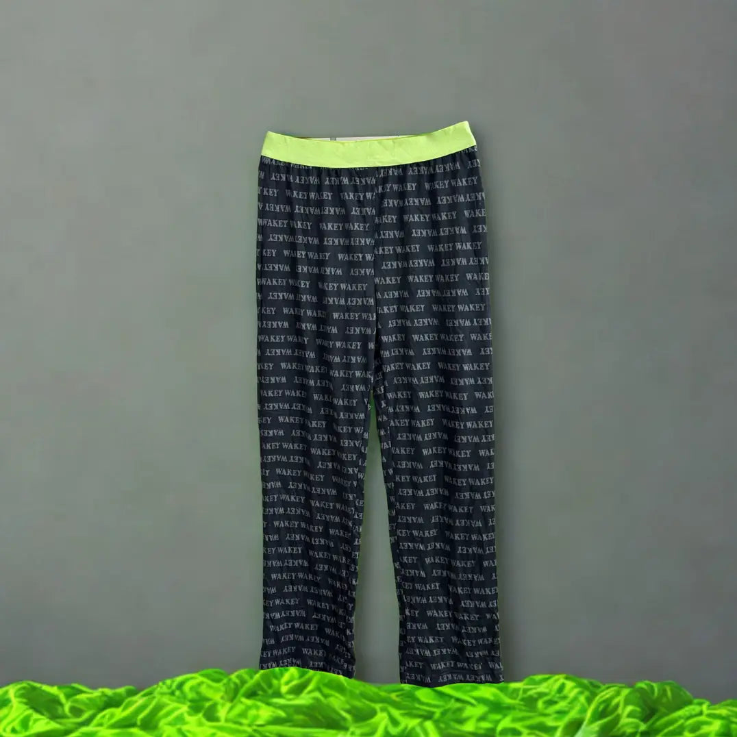 Arizona Jean Co.® Black and Grey 'WAKEY WAKEY' Pajama Pants