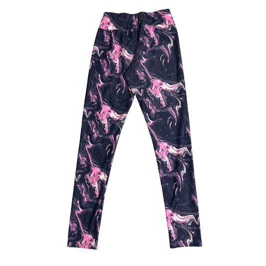 Marble Print Performance Active Leggings