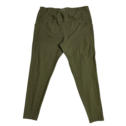 Athletic Works® Olive Green Active Comfort Leggings(XXL)