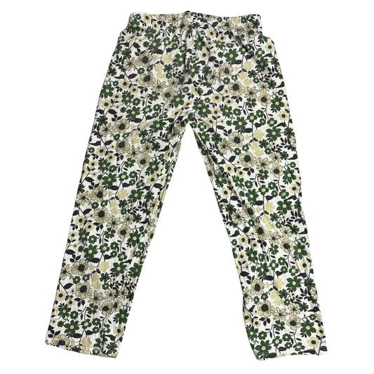 Primark® Vintage-Inspired Green Floral Relaxed Pants
