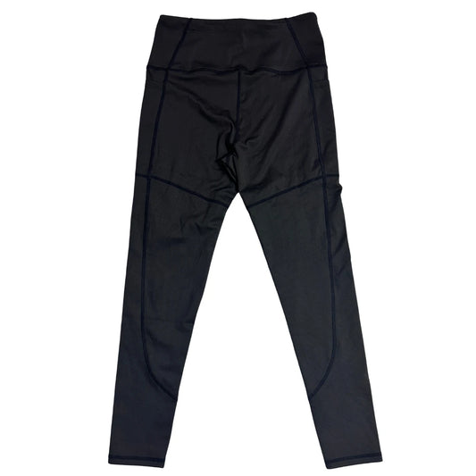 Black High-Waist Performance Leggings(S)