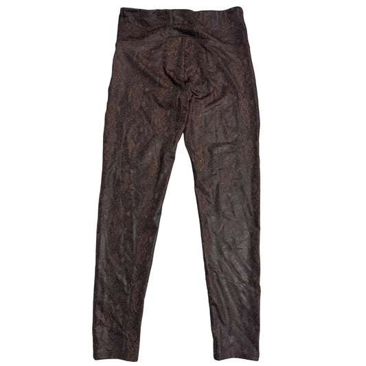 S2 Sports® Brown Snakeskin Print Leggings(S)