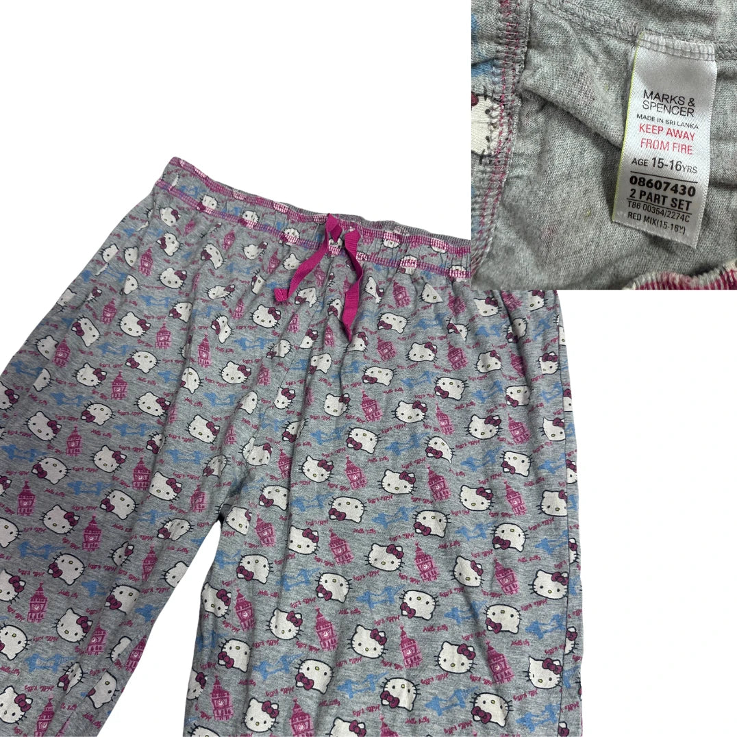 Marks & Spencer® Grey Hello Kitty Lounge Pajama Pants 🎀🐱