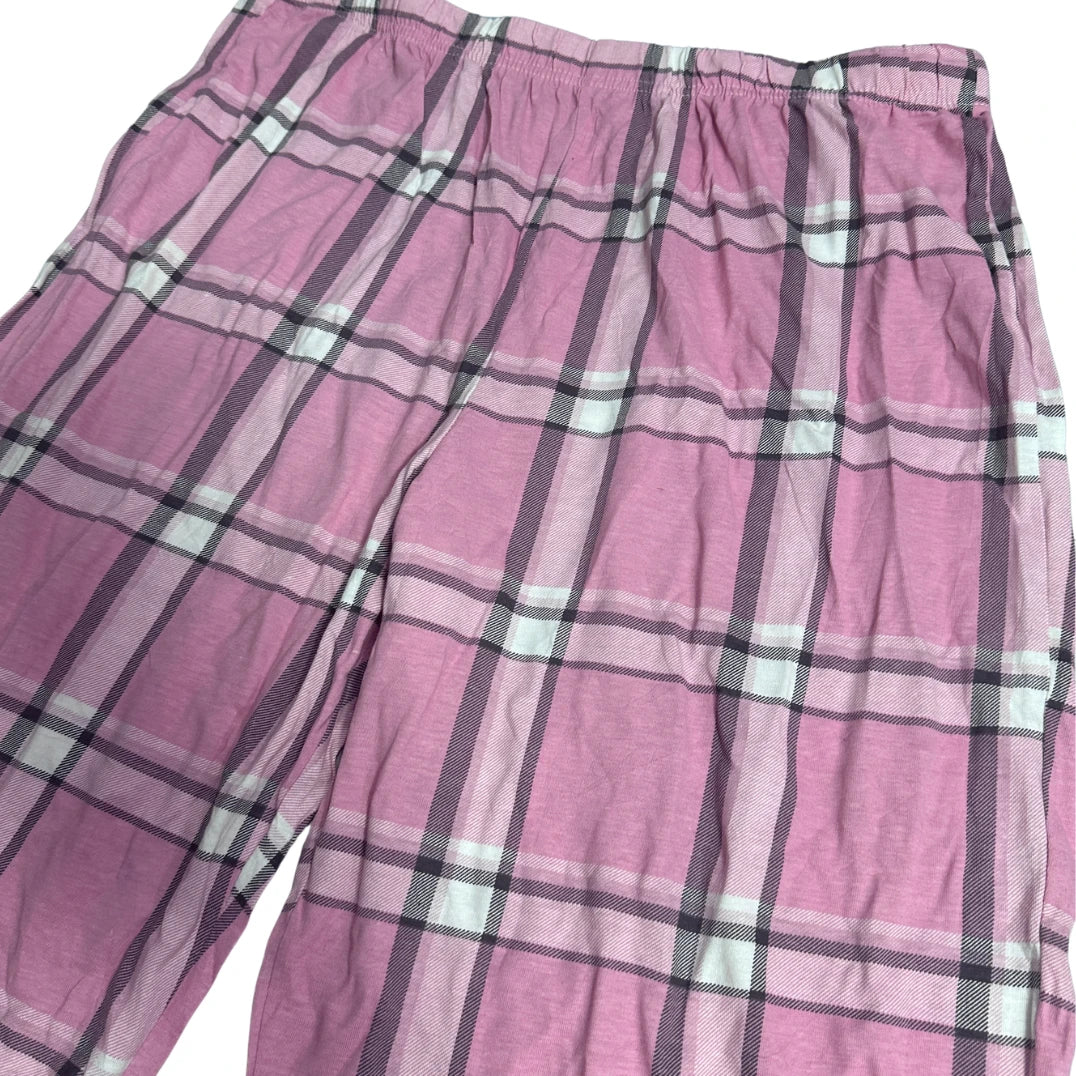 F&F® Pink Plaid Lounge Pajama Pants 💗(XL)