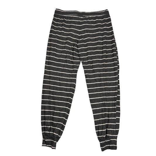 M&S® Charcoal Striped Lounge Pajama Bottom(M)