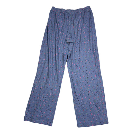 F&F® Blue Tiny Floral Lounge Pajama Bottom(L)