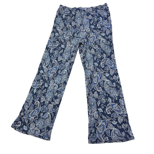 TU® Blue Paisley Print Wide Leg Lounge Pants