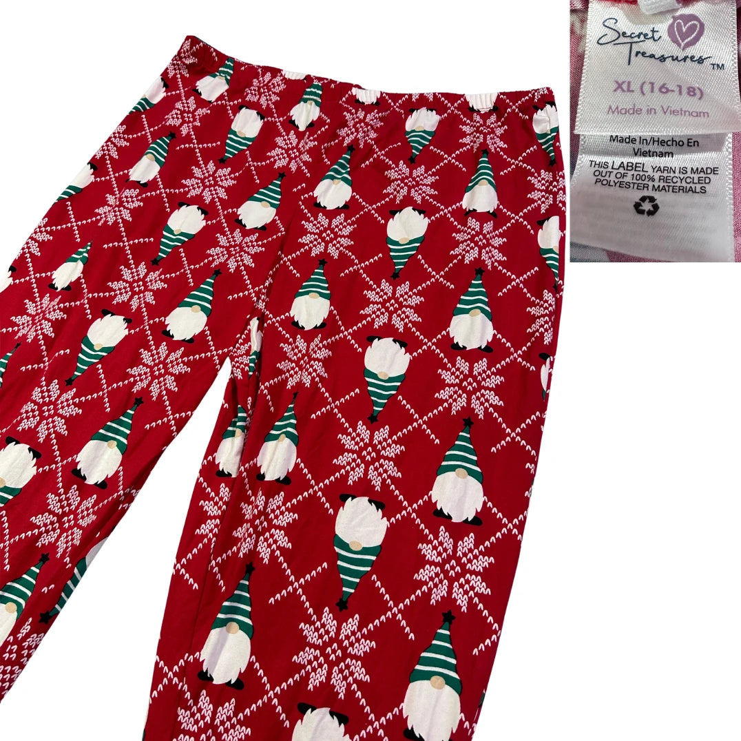 Secret Treasures® Red Christmas Gnome Lounge Pants