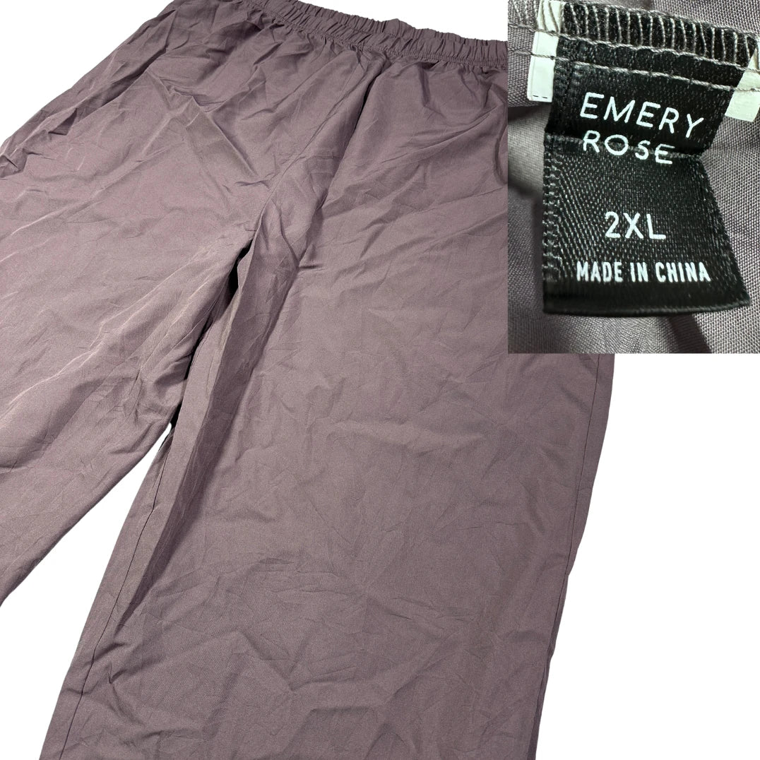 Emery Rose® Wide Leg Pants(2XL)