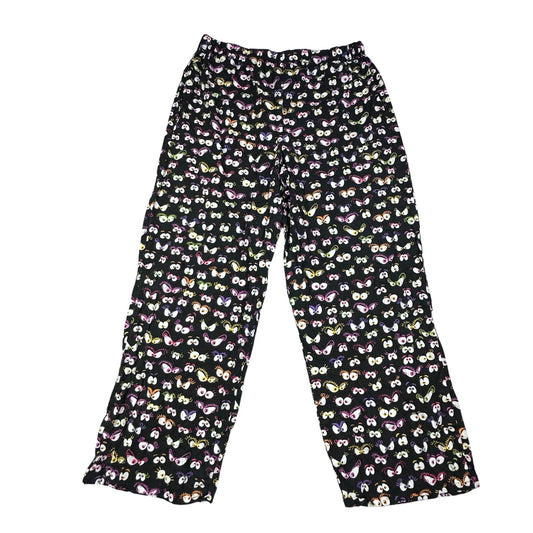 Colorful Eyes Printed Lounge Pants-L