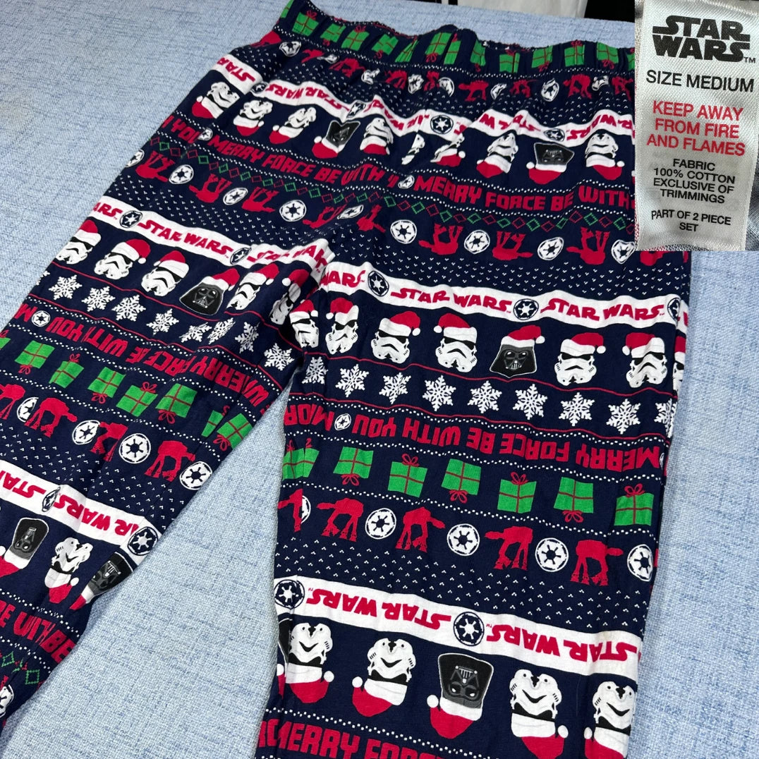 Star Wars® Navy Holiday Pajama Pants-M