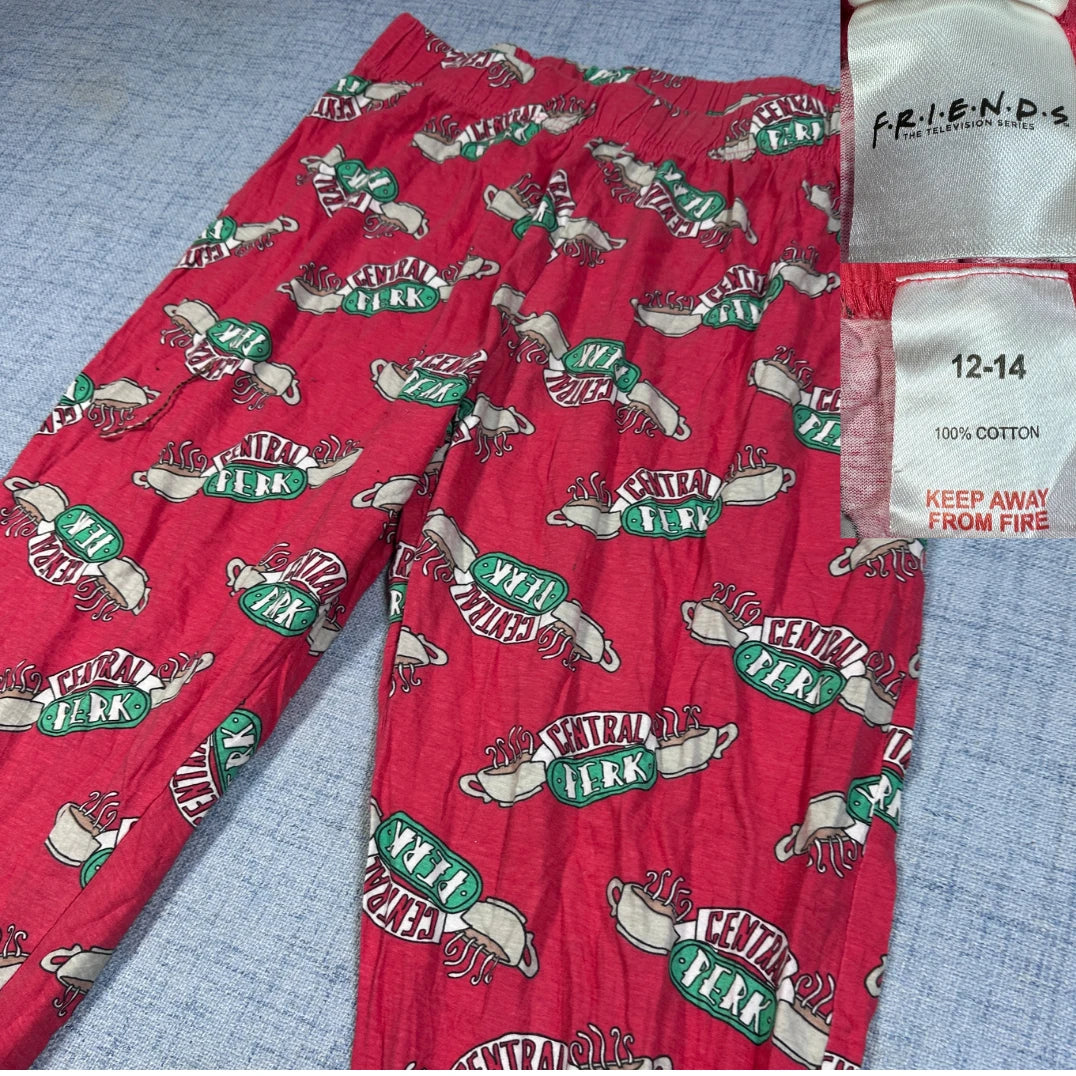 Friends® Red Central Perk Pajama Pants