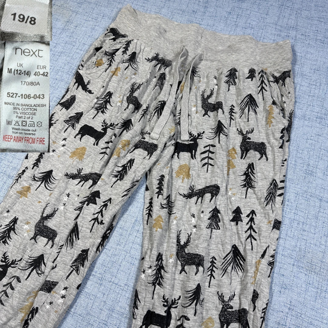 Next® Grey Pajama Pants Woodland-M