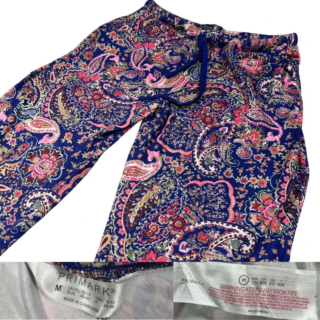 Primark® Blue Paisley Pajama Pants-M