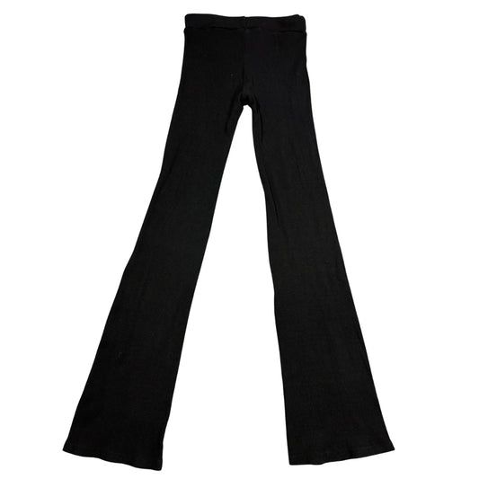 MM Moda® Black Ribbed Leggings-XS