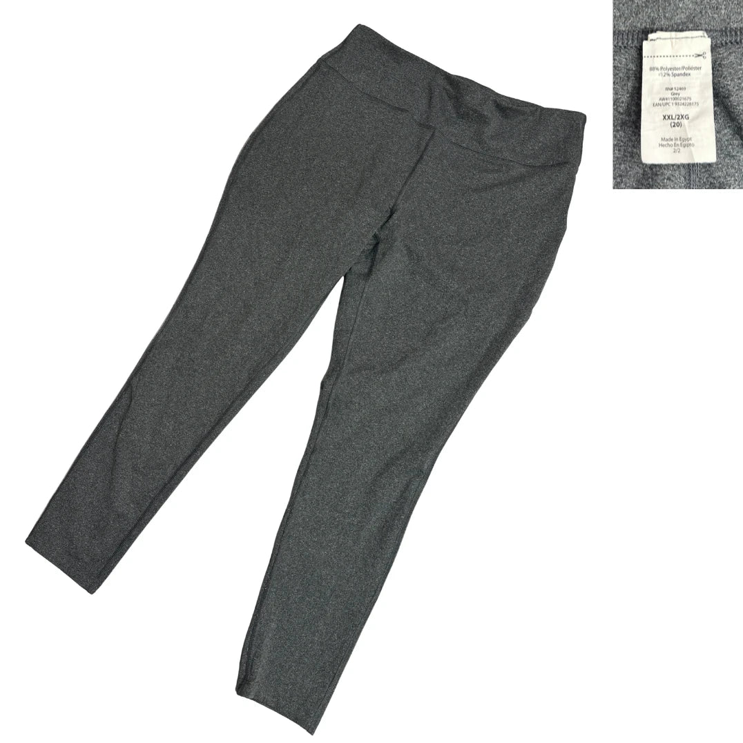 Heather Grey Essential Stretch Leggings( XXL)