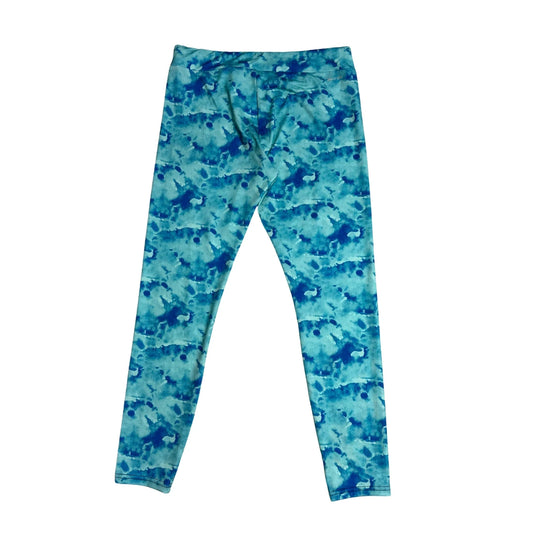 HURLEY Ocean Blue Printed Performance Leggings