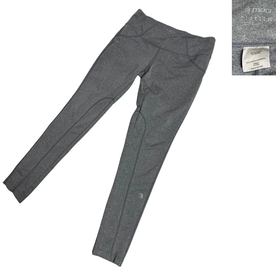 Heather Grey Performance Training Leggings(M)