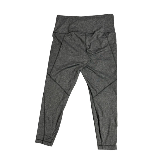 Heather Grey Capri Active Leggings(XL)