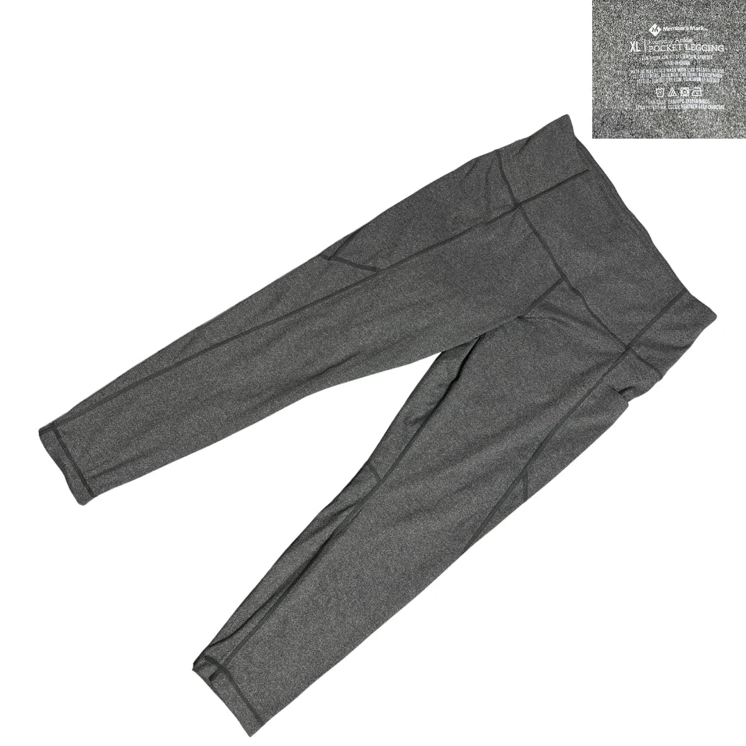 Heather Grey Capri Active Leggings(XL)