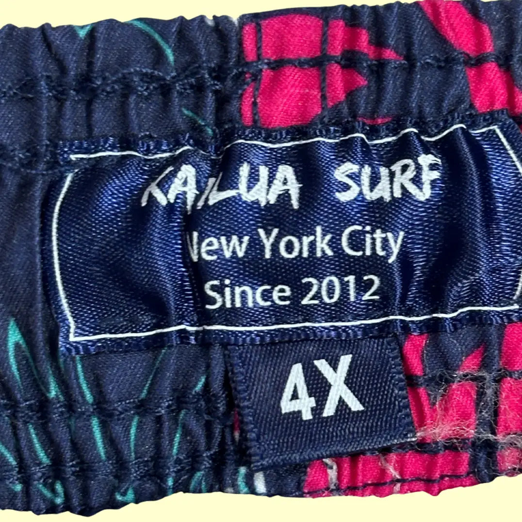 Kailua Surf® Board Shorts / Swim TrunksQuick-dry material, suitable for beach/pool wear (based on typical board shorts features and search results).