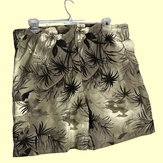 Sand N’ Sun® Tropical Camo Swim Shorts