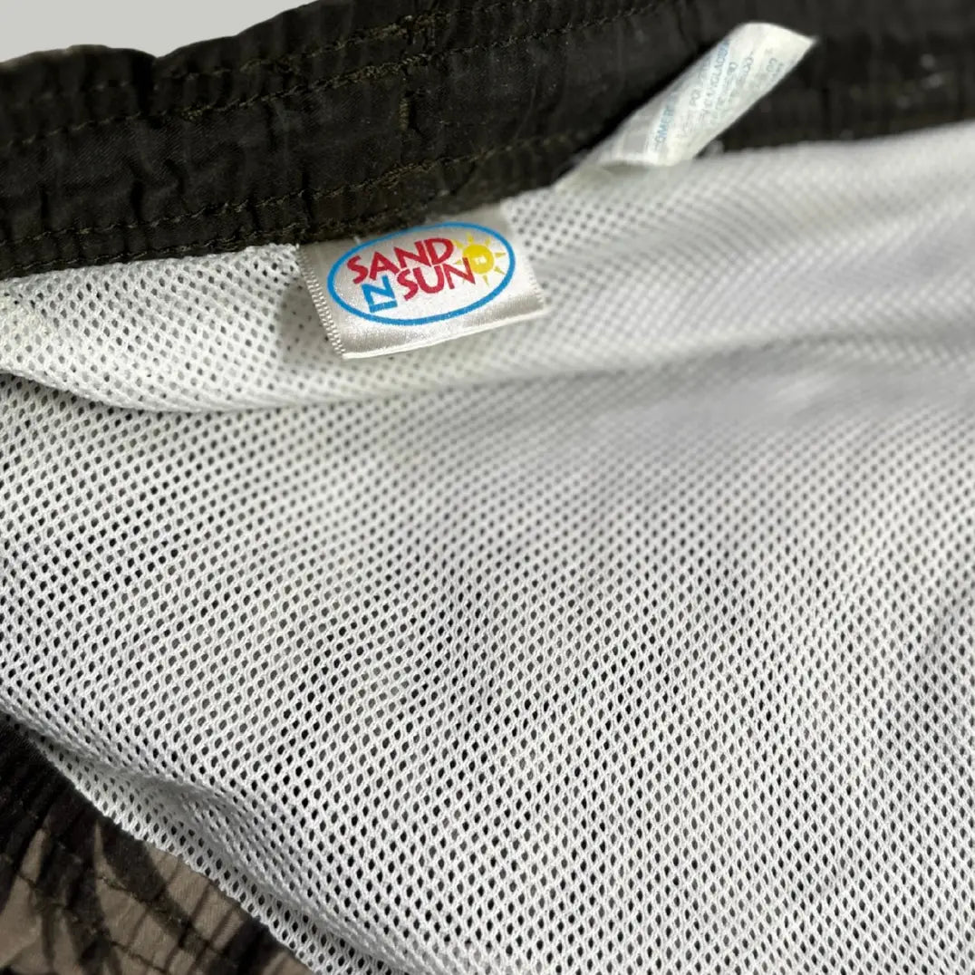 Sand N’ Sun® Tropical Camo Swim Shorts