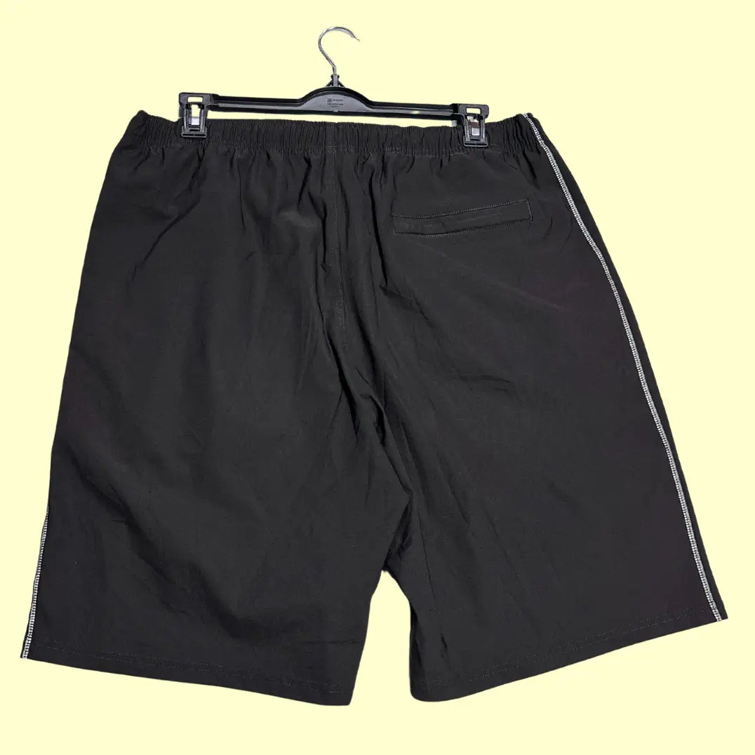 Kirkland Signature® Men’s Black Casual Shorts, designed for comfort and everyday wear
