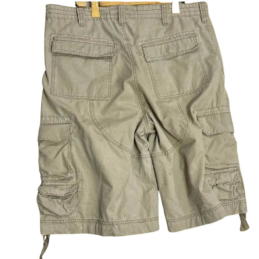 🟤 Cargo Supply Men’s Cargo Shorts – Khaki (Preloved, Waist 38)